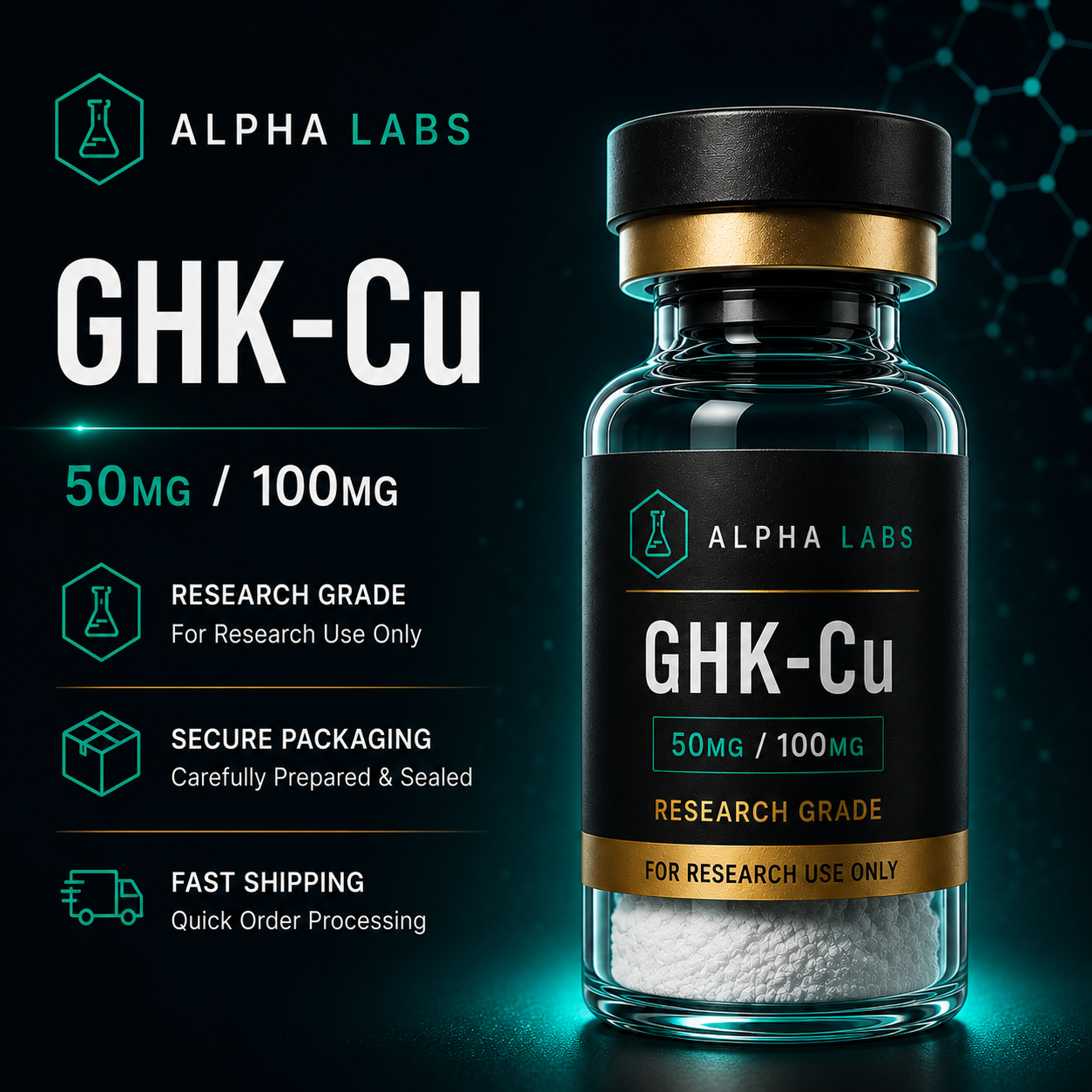 GHK-Cu research peptide