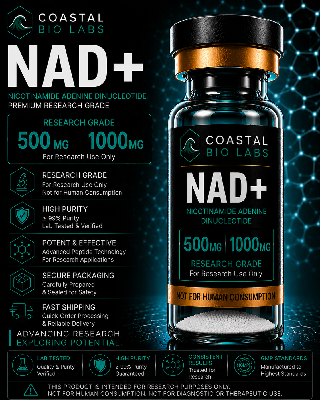 NAD+ research peptide